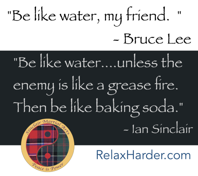 Text quotes Bruce Lee as saying 